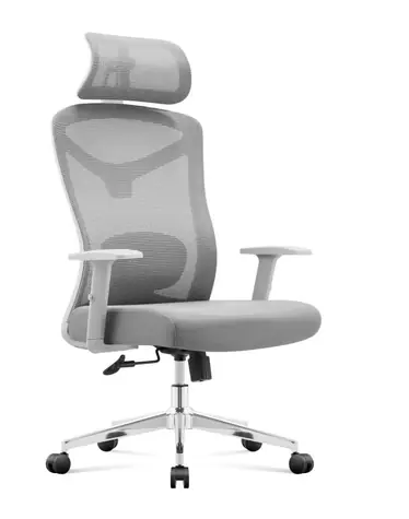 Mark Adler Manager 2.6 šedá / Kancelářské ergonomické křeslo / nosnost 130 kg