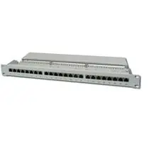 DIGITUS Patch panel, Cat6 19" 24xSTP RJ45