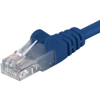PremiumCord UTP CAT6 1m / Patch kabel / RJ45-RJ45 / modrá