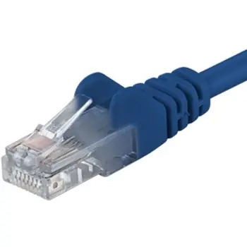 PremiumCord UTP CAT6 1m / Patch kabel / RJ45-RJ45 / modrá