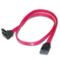 PremiumCord Kabel SATA 0.5m 1x90°+1xrovný konektor