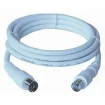 PremiumCord TV propojovací kabel M/F 75 Ohm 3m