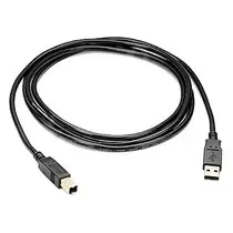 PremiumCord USB 2.0 kabel A-B 5m, barva černá