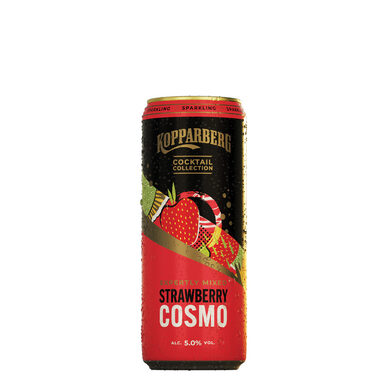 Kopparberg Strawberry Cosmo 5% 0.25 l (plech)