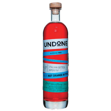 Undone Italian Bitter Aperitif - Not Orange Bitter – alcohol free 0.7l