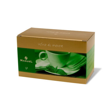 Manuel Caffé Mint Infusion Tea (20 sáčků) / Mátový čaj