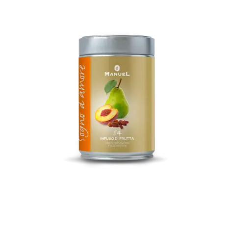 Manuel Caffé SOGNO D’AMORE 54 (dóza) 200g / Ovocný čaj / Sypaný