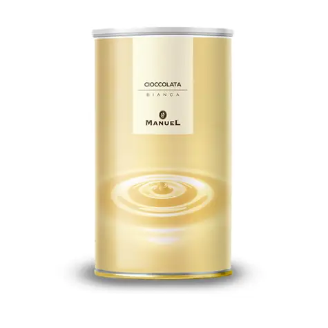 Manuel Caffé White Hot Chocolate 1kg / Bílá horká čokoláda