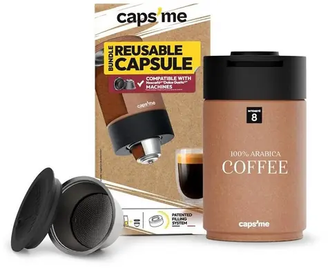 CAPSME Minimalist Pack / znovu plnitelné kapsle Dolce Gusto / 2ks / bez kávy