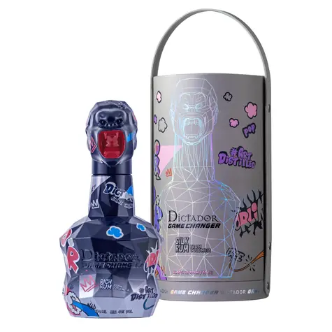 Dictador Game Changer Navy Blue 40% 0,7l dárkový box