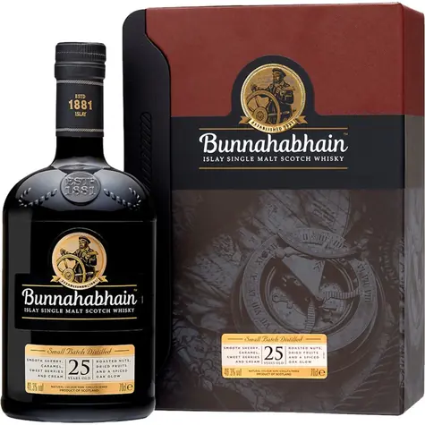 Bunnahabhain 25YO Single Malt Whiskey 46,3% 0,7l