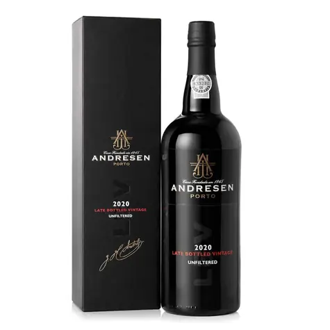 J.H. Andresen LBV 2020 Port 20% 0,75l v dárkové krabičce