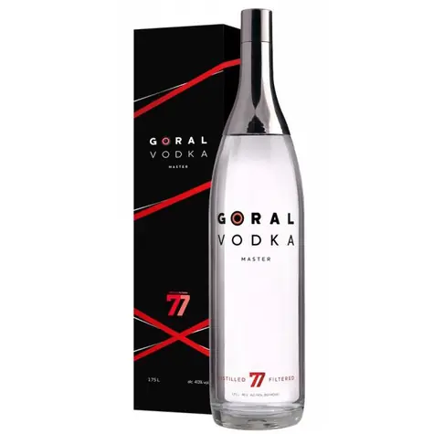 Goral Vodka MASTER 40% 0.7 l v dárkové krabičce