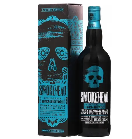 Smokehead Tequila Terminado Singl Malt 43% 0,7l v dárkové krabičce