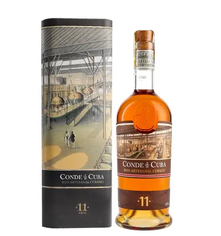 Conde de Cuba 11 38% 0,7l v plechové tubě
