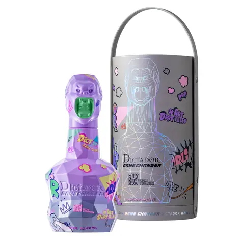 Dictador Game Changer Lilac 40% 0,7l dárkový box