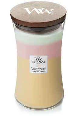 WoodWick Trilogy Calming Retreat 609.5g - váza velká / doba hoření: až 120 h