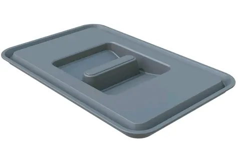 Elletipi SMALL Víko pro malé plastové koše / 21.5 x 13.5 cm