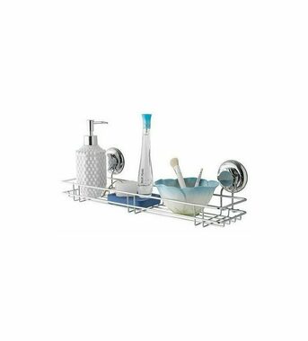 Compactor Bestlock Polička pod zrcadlo chrom / bez vrtání / až 12kg