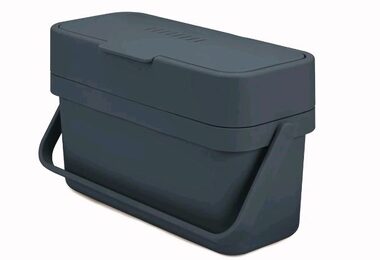 Joseph Joseph 30107 Compo 4 odpadková nádoba na kompostovatelný odpad tmavá-šedá / 4L 