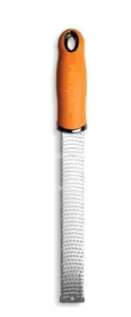 Microplane Premium Classic oranžová / jemné struhadlo / 32.5 cm / nerezová ocel