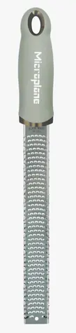 Microplane Premium Classic šedo-zelená / jemné struhadlo / 32.5 cm / nerezová ocel