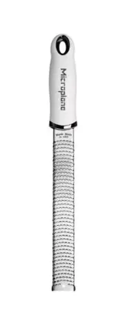 Microplane Premium Classic bílo-šedá / jemné struhadlo / 32.5 cm / nerezová ocel