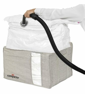 Compactor OXFORD XL/210L Vakuový úložný box s pouzdrem / 210 L / 56x42x33 cm