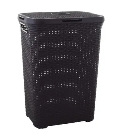 Curver RATTAN 40l Koš na špinavé prádlo hnědá / doprodej