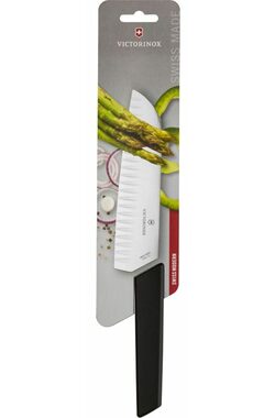 VICTORINOX Nůž Santoku s výbrusy / rovná čepel / Délka čepele 17 cm