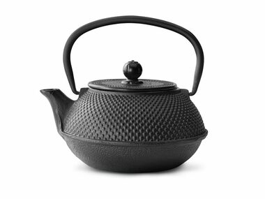 Bredemeijer Jang Konvička na čaj 0.8l černá / litina / čajové sítko