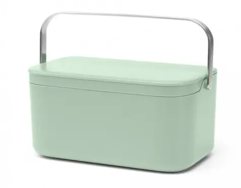 Brabantia Koš na bioodpad zelený 1.8L / 22.1 x 10.7 x 12.7 cm  