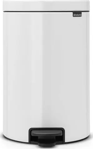 Brabantia Newicon Pedálový odpadkový koš 20 L bílá / průměr 29 cm / výška 46.7 cm