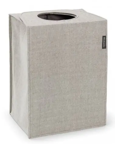 Brabantia Koš na prádlo 55L skládací šedá / 54 x 29.5 x 40.5 cm