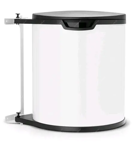 Brabantia Vestavný koš 15L bílá / 29.3 x 34.7 x 30 cm