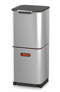 Joseph Joseph Totem koš na tříděný odpad stříbrná / 40 l