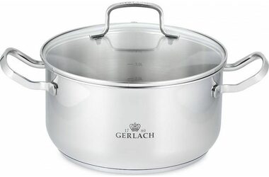 Gerlach Simple Hrnec s poklicí 4.5 l