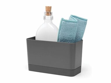 Brabantia Organizér ke dřezu tmavě šedá / plast / 8.5 x 19 x 11.5 cm