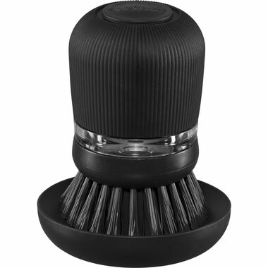 Brabantia Kartáč na nádobí s dávkovačem šedá / plast