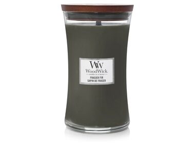 WoodWick Frasier Fir  609g - váza velká / doba hoření: až  120h