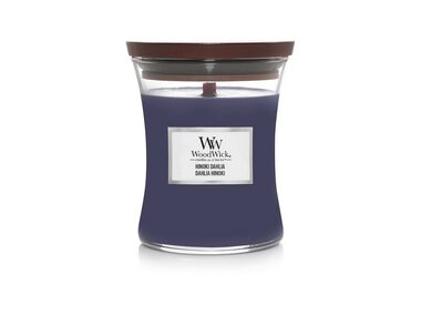 WoodWick Hinoki Dahlia 275g  - sklo střední / doba hoření: až 65h