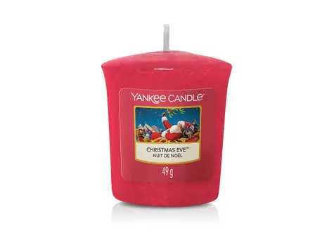 Yankee Candle Christmas Eve vonná svíčka votivní 49g / doba hoření: až 15h