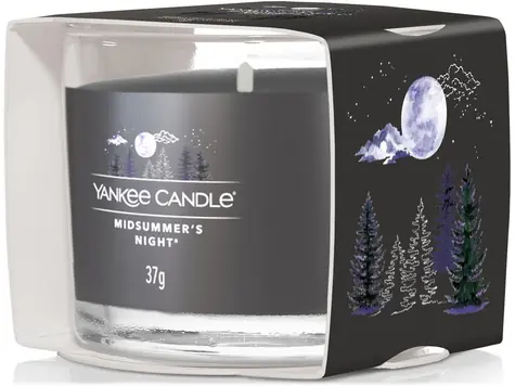 Yankee Candle Midsummer´s Night votivní svíčka plněná ve skle 37g / doba hoření: až 10h