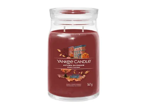 Yankee Candle Signature Autumn Daydream velká sklenice 567g / doba hoření až: 90h