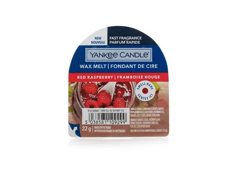 Yankee Candle Red Raspberry vonný vosk do aromalampy 22g / doba hoření až: 8 h