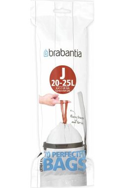 Brabantia PerfectFit Type J Sáčky do odpadkového koše 20-25 L / zatahovací / 20 sáčků