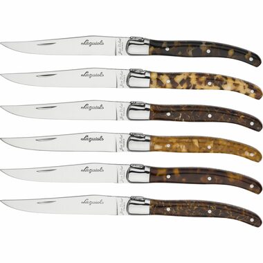 Laguiole Jean Dubost Laguiole Sada steakových nožů akryl / 6 ks