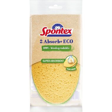 Spontex Absorb ECO houbička na nádobí (2 ks) 