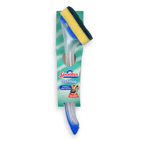 Spontex DishMop houbička na nádobí s rukojetí 