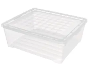 Curver Úložný box s víkem 10 l čirá / 34.2 x 29.7 x 12.5 cm